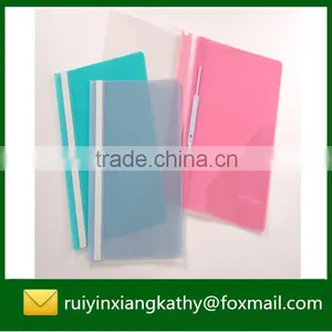Top Quality Popular New Design Plastic Clip Softcover Management File thumbnail-2