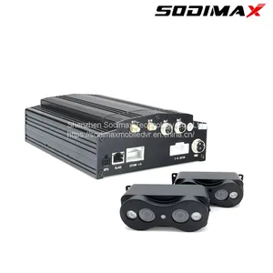 4 Channel Realtime Video System Bus People Counter 3G 4G Vehicle GPS Tracking Passenger Counting thumbnail-5