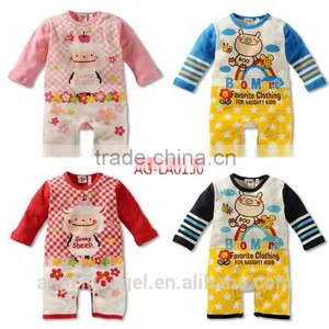 Wholesale Organic Cotton Bulk Infant Custom Printing One Piece Rompers Jumpsuit AG-LA List-5 thumbnail-3