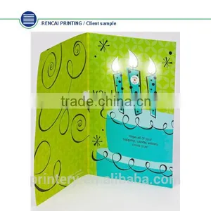 2014 Most Fashionable Greeting Card,handmade Paper Wedding Invitation Card thumbnail-4