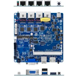 Embedded Intel Baytrail J1900 Motherboard for Network Server/Firewall Windows 7/10/Linux PfSense Router thumbnail-1