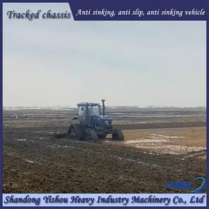 In 2004, Tractors Were Modified With Rubber Tracks and Half Chain Rails to Ensure Stable and Reliable Terrain in Swamps thumbnail-2