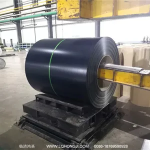 Frosted Surface Black Color Coated Aluminized Zinc Steel Coil | Anti-slip and Wear-resistant thumbnail-1