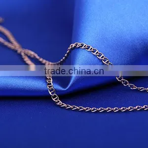 2015 New Model Jewelry Chain Decorative Chain Coffee Gold Plated Chain Necklace thumbnail-4