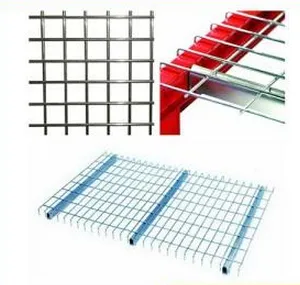 Heavy Duty Durable Zinc Warehouse Waterfall Steel Wire Mesh Decking thumbnail-2