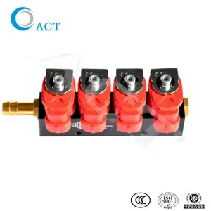 ACT Riel De Inyector Gnv Rampa De Inyection Gnc Rail Autogas Conversion Kit 4 Cylinders Cng Injector Rail Ngv Natural Gas thumbnail-5