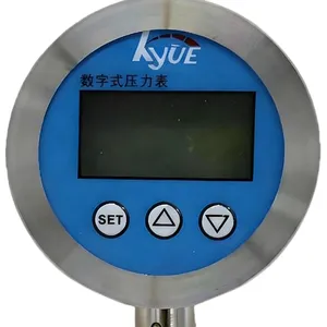 Kyue Digital Vacuum Pressure Gauge -100kPa 200MPa 0.05% Accuracy Bar PSI Water Liquid Hydraulic Gas Air Digital Pressure Gauge thumbnail-1