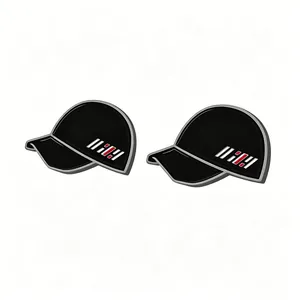 Custom Baseball Cap Hard Paint Metal Badge Street Fashion Clothing Accessory Lapel Pin thumbnail-1