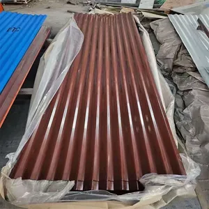 Galvanized Steel Plate 0.4mm-0.5mm Thickness Color Coated GI Steel Corrugated Sheet Cutting and Welding Services Included thumbnail-4