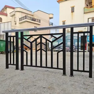 Wrought Iron Fence 2.0m Tall 50x50mm Vertical Bars 12mm Gap for Privacy thumbnail-3