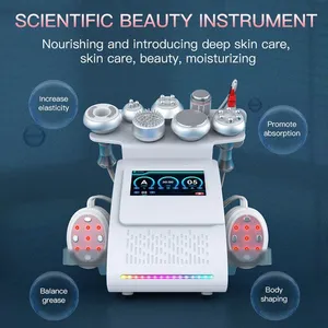 80K Cavitation 9 in 1 Body Contouring Machine With Bio EMS LED S Shape Vacuum Therapy 5 Modes thumbnail-4