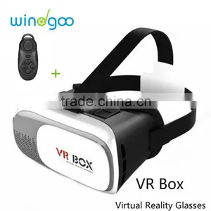 Google Cardboard VR BOX 2.0 Version VR 3D Glasses + Bluetooth Wireless Control Gamepad thumbnail-3