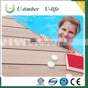 Good Quality of Waterproof Interlocking WPC Composite Decking for Sale thumbnail-2