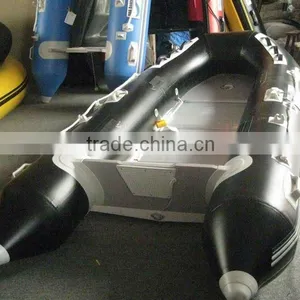 2012 Hot Selling Hypalon/PVC Aluminum Floor Assist Boat 3.6 Meter Foldable Inflatable Boats thumbnail-1
