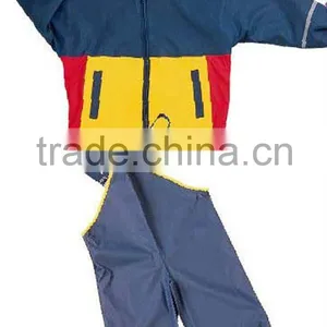 Waterproof Cute Hooded Durable PU Kids Raincoat thumbnail-1