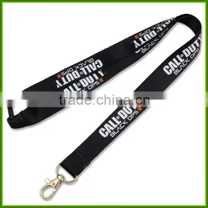 Dongguan Factory Specializes in Custom-made Polyester Thermal Transfer Mobile Phone Lanyard Factory ID Badge Lanyard thumbnail-1