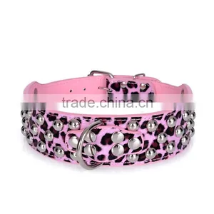 Wholesale Pet Supplies pu Personality Mushroom Nails Pet Collar Rivet Dog Collar thumbnail-1
