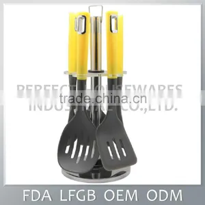Best Selling High Quality Yellow Color Cooking Utensils Names / Kitchenware Wholesale thumbnail-1