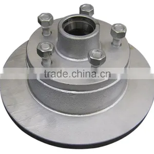 Truck Trailer Parts Grey Iron Ductile Iron Brake Disc Rotor thumbnail-5
