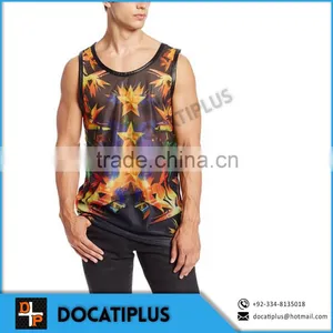 Digital Printed Sublimated Tank Top thumbnail-1