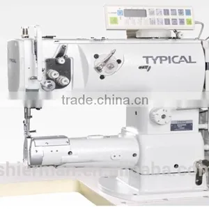 Typical GC2263-D2T3 Cylinder Bed Compound Feed Auto-trimming Lockstitch Industrial Sewing Machine thumbnail-1