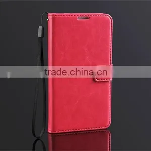 Mobile Phone Card Slot Stand Holder pu Leather Flip Cover Case for Samsung c4 thumbnail-6