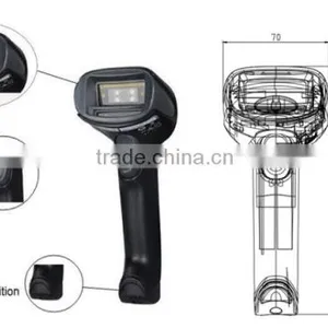1D Portable Laser Barcode Scanner ZD2250 thumbnail-2