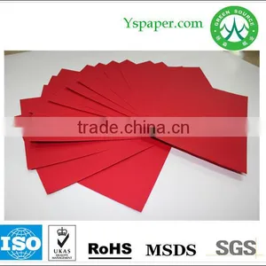 110g Dark Red Colour Paper Board thumbnail-1