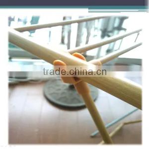 Folding Steel Wooden Color Baby Clothes Dryer Stand thumbnail-6