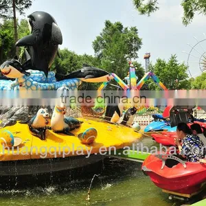 Fight Shark Island, Spin Rides in Outdoor Park, Water Game in Water Park thumbnail-5