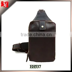 The Great Popular Men Leatehr Waist Bag the Leather Chest Belt Bag Wholesale thumbnail-1