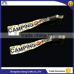 Woven Your Logo Custom Fabric Event Woven Wristbands thumbnail-1