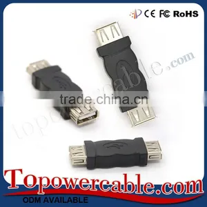 High Speed Usb 2.0 Female To Usb 2.0 Female Extended Data Cable Adapter thumbnail-2