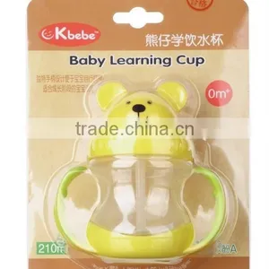 New Design Baby Product Kids Cup Plastic Cute Ideas Easily Bears Drinking Bottle,korea Innovative Products Baby Cups thumbnail-2