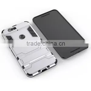 TPU Rubber Back Stand Case for Huawei Nexus 6p TPU+PC Cover Case With Stents MT-4904 thumbnail-5