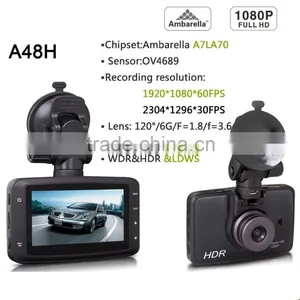 2015 Mini Ambarella A7 Chip 3.0'' LCD 1080P Full HD H.264 Car Black Box HD 1080p Car Dash Camera thumbnail-1