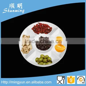 Melamine Assorted Cold Dish and Nuts Platter With Five Compartments thumbnail-1