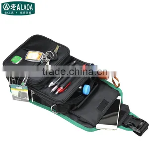 LAOA Outdoor Waterproof Electrician Carpenter BackpagTool Belt Bags Tool Kit thumbnail-2