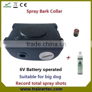 2 Levels Spray and Warning Tones Remote Anti Bark Collar for Cats and Dogs thumbnail-3