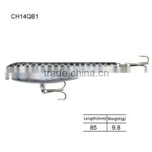 CH14QB1 Hard Fishing Minnow Lure for Bass Freshwater Fishing Pencil Bait thumbnail-1