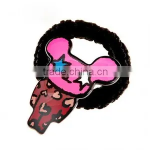 New Scrunchy Headwear High Elastic Hair Rope Korea Cartoon Hair Band Head Hair Accessories Rubber Band thumbnail-1