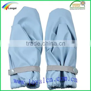 Waterproof Unsex Children pu Coated Gloves thumbnail-1