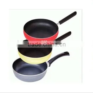 Aluminum Nonstick Pressed/ Forged Ceramic Coating Deep Fry Pan Puncake Pan Pizza Pan Cake Pan thumbnail-1