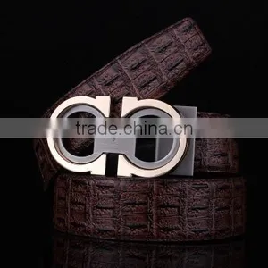 Man's Official Black Real Leather Belt thumbnail-3