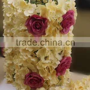Silk Artificial Hydrangea Flower Wall Wedding Decoration Backdrop thumbnail-4