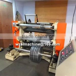 Automatic Plastic Film Slitting and Rewinding Machine thumbnail-1