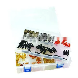 Jewelry Plastic Bead Box Bead Orangeizers With Adjustable Compartments thumbnail-1