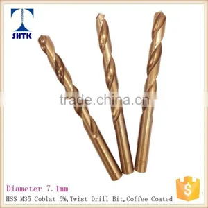M35 Cobalt, Factory Direct Supply, Drill Bit, Twist Drill Bit Dia 7.1mm thumbnail-3