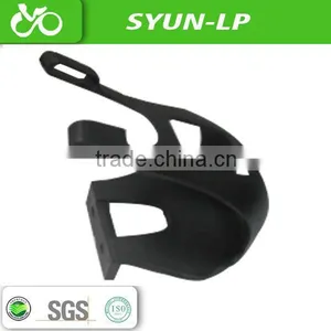 Leather Nylon Plastic Bicycle Pedal Toe Straps thumbnail-1