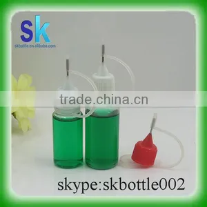 PET Clear Plastic Dropper Bottles With Metal Needle Tip 5ml 10ml thumbnail-6